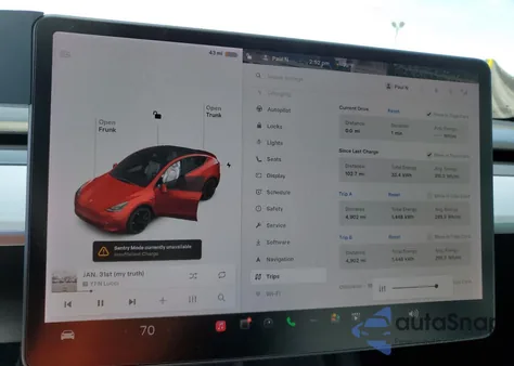 2021 Tesla Model Y из США, поврежденный, VIN 5YJYGDEF9MF137724